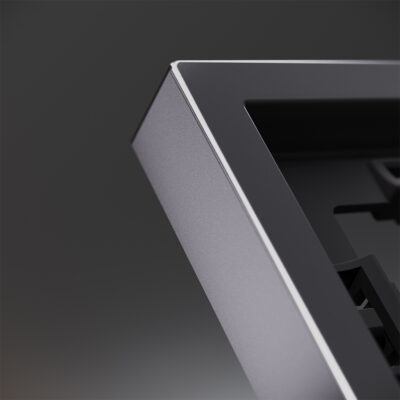 Рамка металлическая на 1 пост, s70 metal (антрацит)